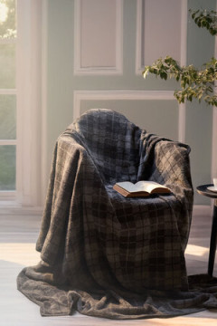 Простыня махровая Английская клетка 150х200