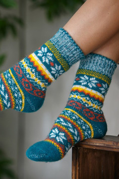 Носки шерстяные Праздник