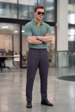 Футболка поло мужская 14457