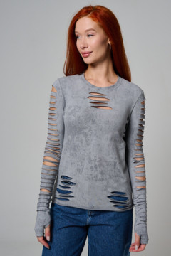 7476 Лонгслив женский