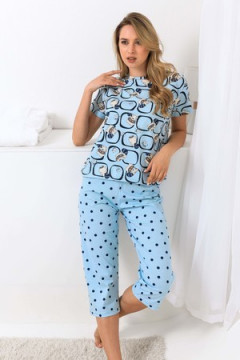 Пижама с бриджами 21581