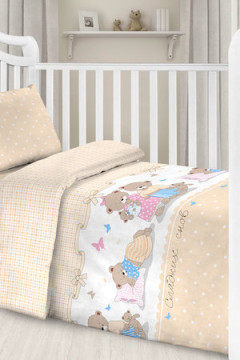 КПБ арт. КПБ-ПК-ПР/Сладких снов-бежевый