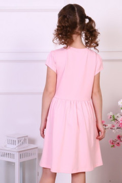 Платье Земляника кор. рукав