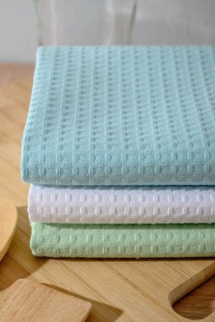 Полотенце кухонное вафельное в подарочной упаковке