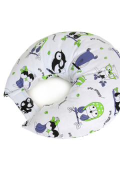 Подушка для кормления арт. ПД-К/совы на белом