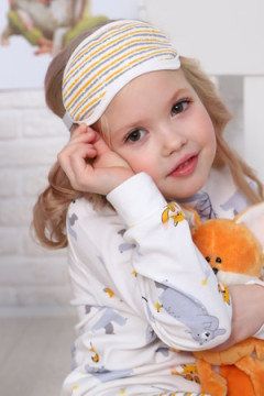 Детская пижама с брюками Зверята