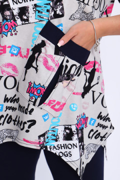 Костюм с бриджами 39030