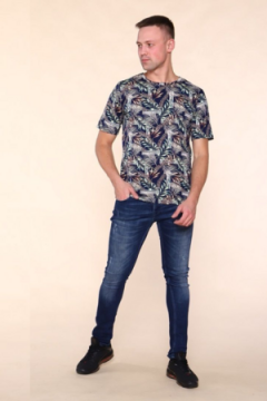 2217 Футболка мужская Папоротник