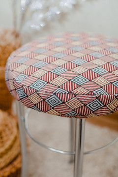 Подушка для мебели Сидушка на табурет круглая