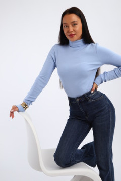 Водолазка женская с горлом теплая 32103