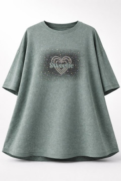 Футболка 6457 Crystal Heart