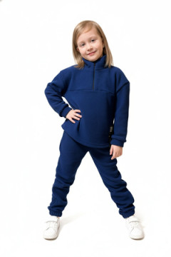 Детский костюм с брюками флисовый