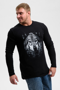 8514 Футболка с длинным рукавом мужская