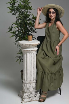 Сарафан льняной