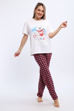 667 Комплект домашней одежды Мишки