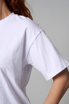 8580 футболка оверсайз женская