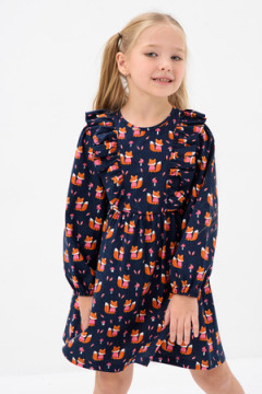 Платье Крылья длинный рукав