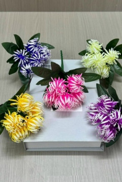 61286 Цветы искусственные 5шт