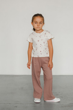 Футболка в рубчик 5-164