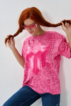 8594 футболка женская оверсайз