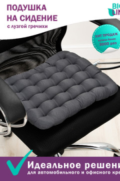 Подушка для мебели Bio-Line с гречневой лузгой PSG25