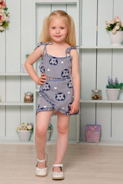 Костюм с юбкой 5123