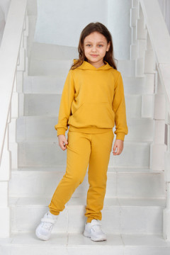 Костюм с брюками КТ0045 Горчичный