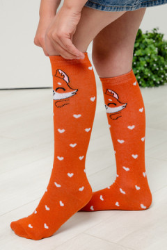 Детские гольфы Лисенок (набор 2 пары)