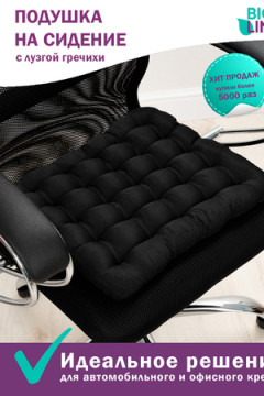 Подушка для мебели Bio-Line с гречневой лузгой PSG25