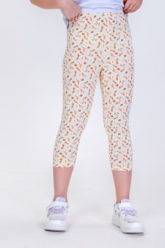 Лосины Листики укороченные