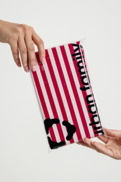 Наволочка Urban Family Малиновый полоса