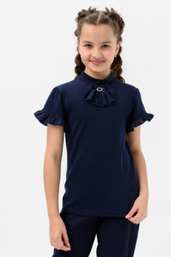 Блузка Сентябрина короткий рукав