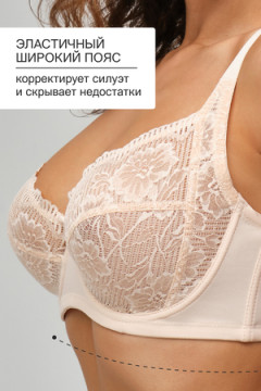 Бюстгальтер 1519 Peonia OIRO кружевной