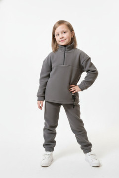 Детский костюм с брюками флисовый