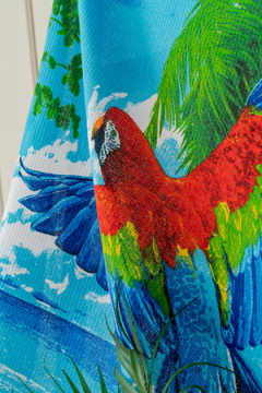 Полотенце Попугаи