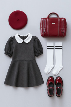 Детские гольфы Графика (2 полосы) (набор 2 пары)