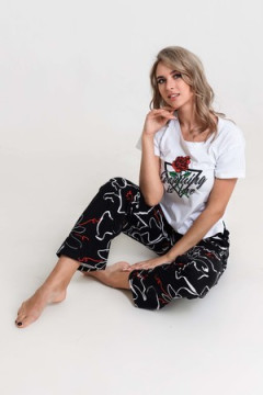 Пижама с брюками 30537