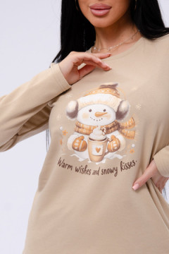 Пижама с брюками Ладушка