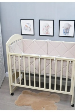 Бортик в кроватку для новорожденных стеганые