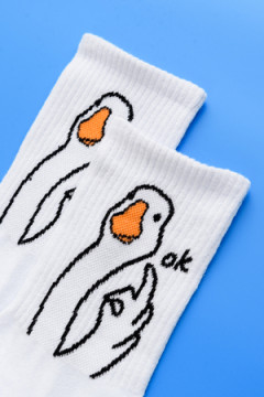Носки высокие ГусьОк (набор 2 пары)