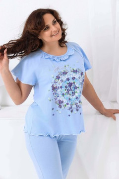 Пижама с бриджами 21569