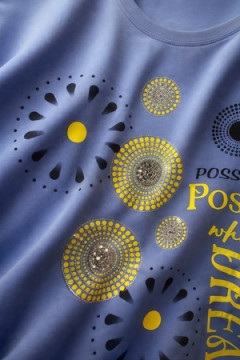 Футболка со стразами Dream Sun арт. F9702