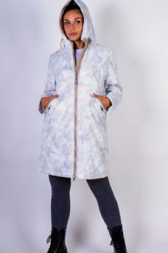 Куртка с капюшоном Листья арт. 338