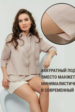Рубашка с жилеткой (обманка)