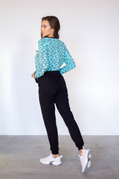 Костюм с брюками Сердца ментол