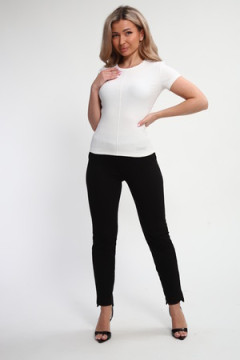 Футболка с швом и стразами ФЖ-002