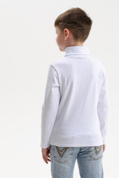 Детская водолазка Однотон Отстрочка с горлом