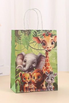 Набор крафт-пакетов подарочных на день рождения 3 шт