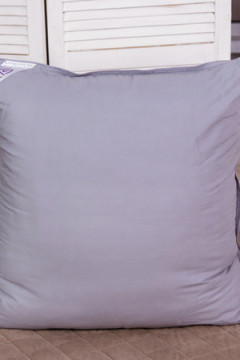 Подушка "Лебяжий пух" поплин леб. пух, атл. кант, отстрочка, лента, сумка(Н)