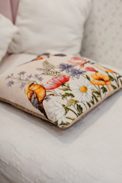 Наволочка декоративная Птички 50х50